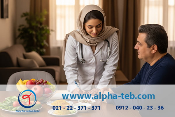 مناطق تحت پوشش و هزینه خدمات تغذیه در منزل